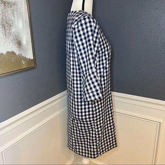 Draper James Gingham Bell Sleeve Dress - Picture 8 of 12